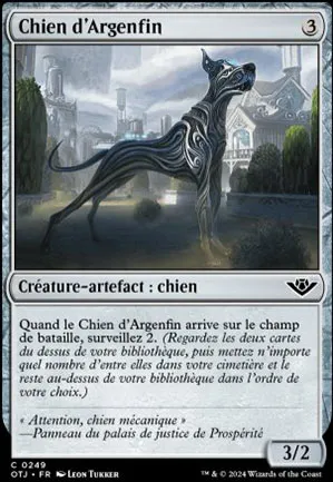 Chien d'Argenfin