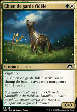 Chien de garde fidèle