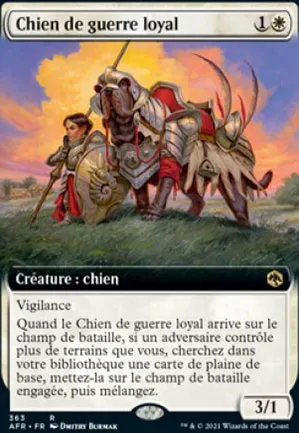 Chien de guerre loyal