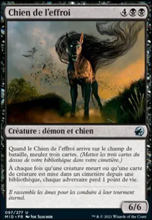 Chien de l'effroi