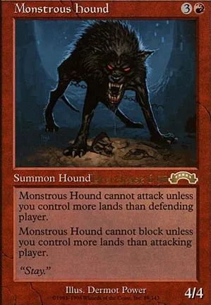 Chien monstrueux