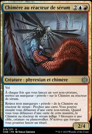 Chimère au réacteur de sérum