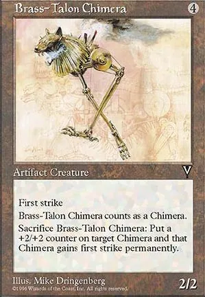 Chimère aux serres d'airain