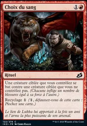 Choix du sang