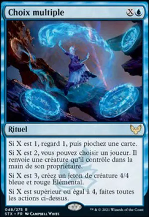 Choix multiple