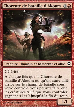 Choreute de bataille d'Akoum