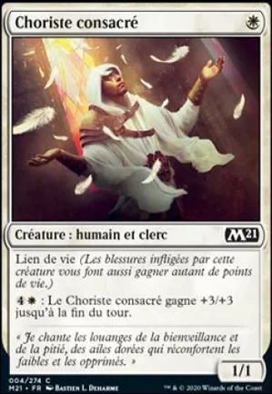 Choriste consacré