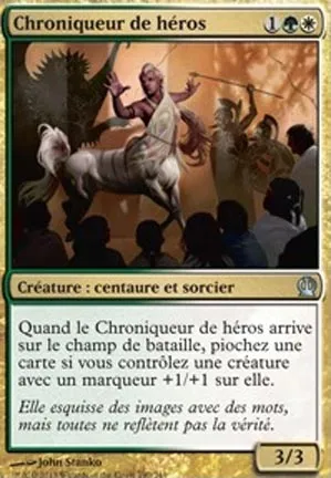 Chroniqueur de héros