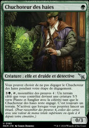 Chuchoteur des haies