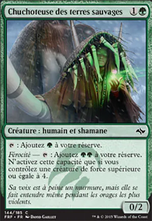 Chuchoteuse des terres sauvages