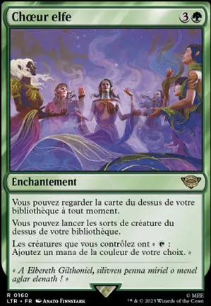 Chœur elfe