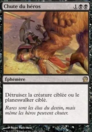 Chute du héros
