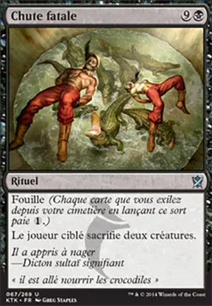 Chute fatale