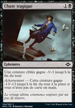 Chute tragique