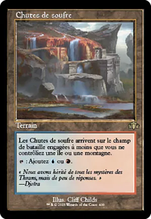 Chutes de soufre