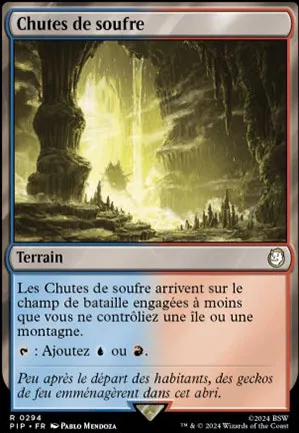 Chutes de soufre