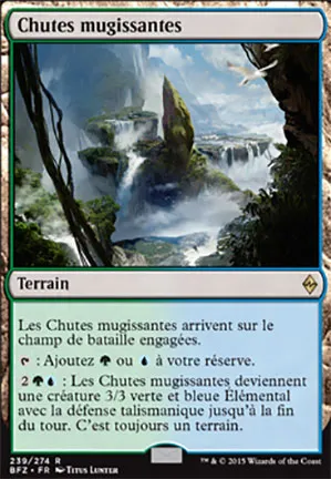 Chutes mugissantes