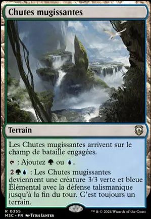 Chutes mugissantes