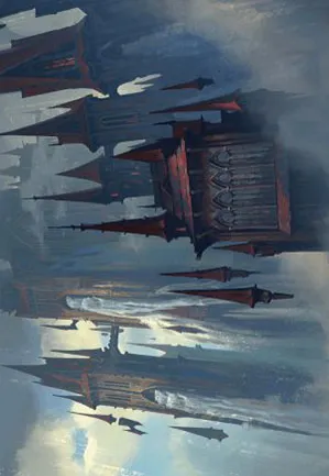Chutes tumultueuses - Illustration