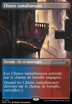Chutes tumultueuses