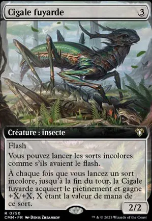 Cigale fuyarde
