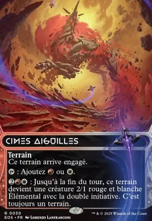 Cimes aiguilles