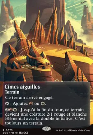 Cimes aiguilles