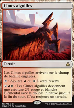 Cimes aiguilles