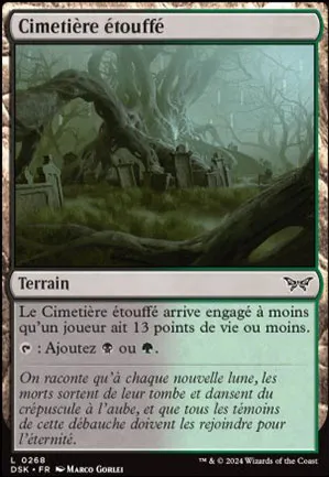 Cimetière étouffé