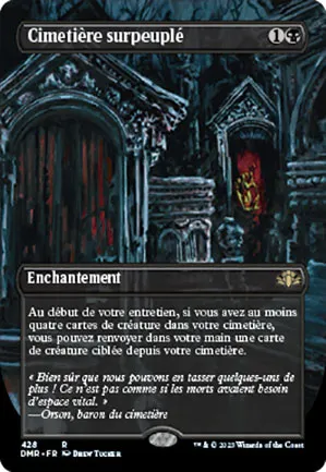 Cimetière surpeuplé