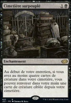 Cimetière surpeuplé