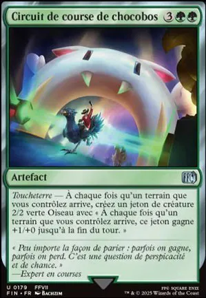 Circuit de course de chocobos