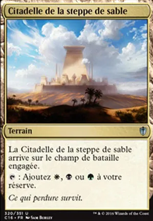 Citadelle de la steppe de sable