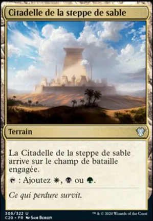 Citadelle de la steppe de sable