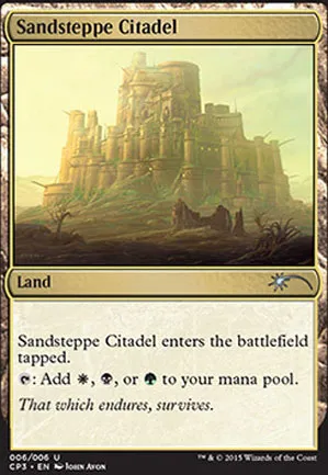 Citadelle de la steppe de sable
