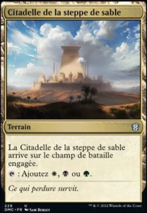 Citadelle de la steppe de sable