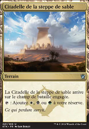 Citadelle de la steppe de sable
