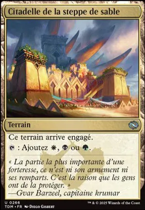 Citadelle de la steppe de sable