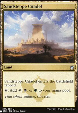 Citadelle de la steppe de sable