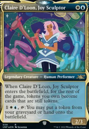 Claire D'Loon, Joy Sculptor