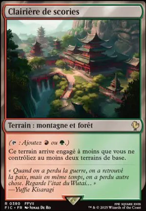 Clairière de scories