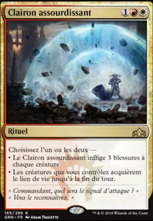 Clairon assourdissant