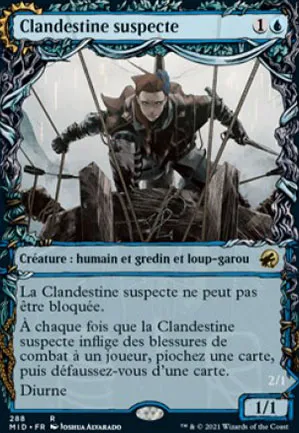 Clandestine suspecte // Loup-garou de mer