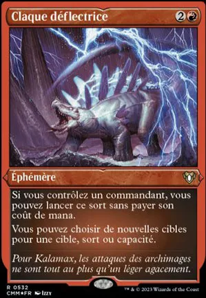 Claque déflectrice
