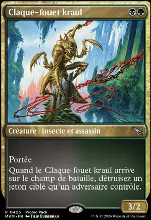 Claque-fouet kraul