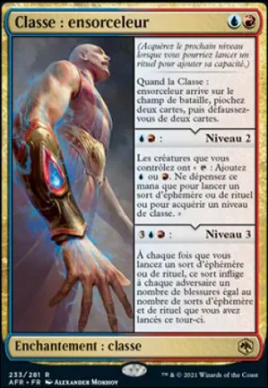 Classe : ensorceleur