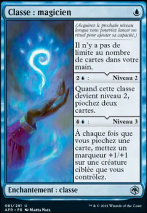 Classe : magicien