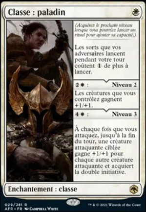 Classe : paladin