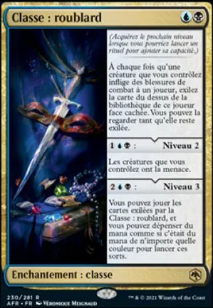 Classe : roublard