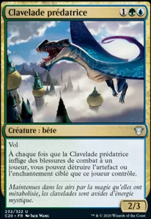 Clavelade prédatrice